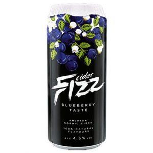 פיזז סיידר בטעם אוכמניות פחית Fizz Cider Blackberry Can